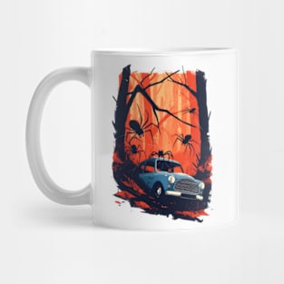 Fleeing from the Spiders - Fantasy Mug